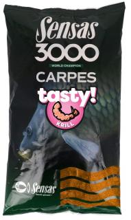 Sensas 3000 Carp Tasty Krill (kapor krill) 1kg (krill)