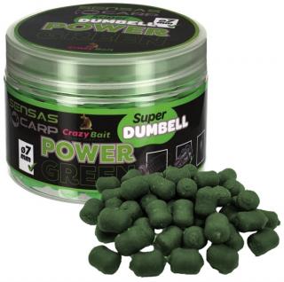Sensas Dumbell Power Green (cesnak) 7mm 80g (80g)