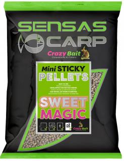 Sensas Pelety Mini Sticky Sweet Magic (ryba) 700g