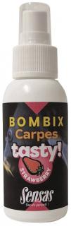 Sensas posilovač Bombix Carp Tasty Strawberry (jahoda) 75ml (červená farba)