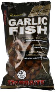 STARBAITS Garlic Fish 20mm 1kg boilies (cesnak-ryba)