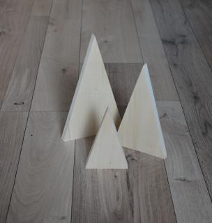 stromčeky trojuholníkové - set