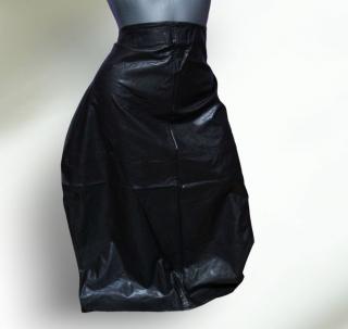 Koženková sukňa