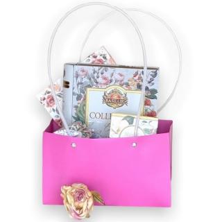 Darčekový balíček  ROMANTICKÁ ZÁHRADA  (Naozaj originálny a štýlový balíček pre mamičku ku Dňu matiek)