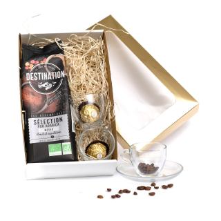 Darčekový box Espresso (Rituál prípravy kávy je nevyhnutnou súčasťou každej kuchyne alebo kancelárie)