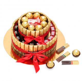 Poschodový box FERRERO MERCI MIX (Nádherné sladké prekvapenie)
