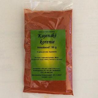 Green home Kajenské korenie 50 g