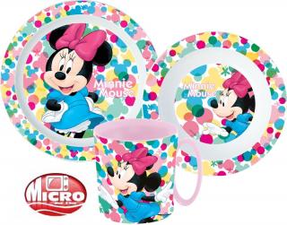 Jedálenský set - plast MINNIE MOUSE 01