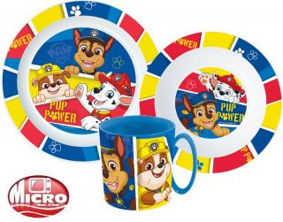 Jedálenský set - plast PAW PATROL chlapci