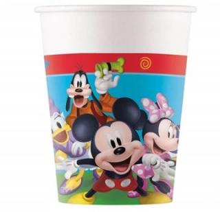 Poháre Mickey papierové 200ml 8ks