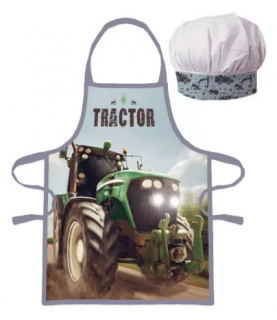 Detská kuchynská súprava TRAKTOR zelený