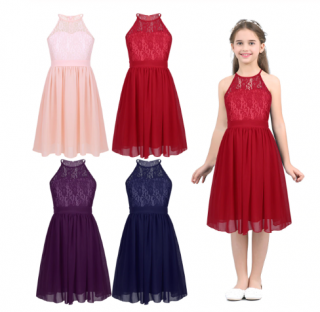 EMMA mini - skladom - dievčenské spoločenské šaty 4-15r.