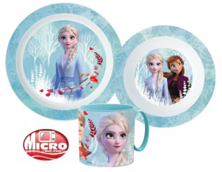 Jedálenská súprava - plast FROZEN