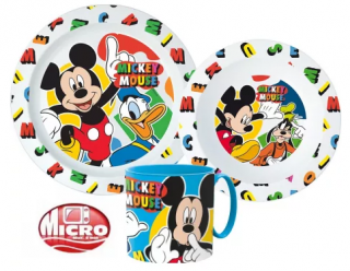Jedálenská súprava - plast MICKEY MOUSE 02