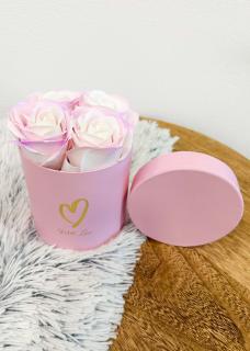 Flower box With love Lila