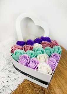 Flowerbox srdce colour
