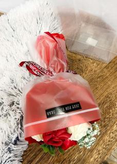 Kytica mydlových ruží Style Red (V taške)