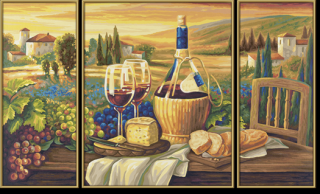 Dolce Vita (80 x 50 cm) - rozbalené (Maľovanie podľa čísel - Schipper)