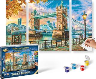 London Tower Bridge (80 x 50 cm) (Maľovanie podľa čísel - Schipper)