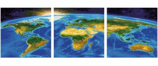Naša planéta (40 x 120 cm) (Maľovanie podľa čísel - Schipper)