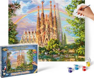 Sagrada Familia (40 x 50 cm) (Maľovanie podľa čísel - Schipper)
