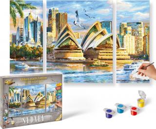 Sydney (80 x 50 cm) (Maľovanie podľa čísel - Schipper)