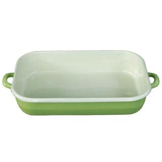 Home Cook 402162 pekáč smalt 40 x 21,5 cm GREEN