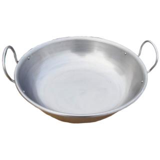 Home Cook nerezová panvica s uškami na grilovanie a pečenie 36 cm WOK