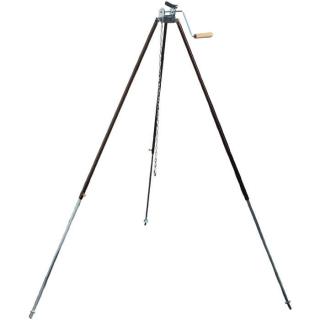 Home Cook špeciálna teleskopická trojnožka na kotlíky a panvice s poistnou kladkou 91 - 170 cm VAR