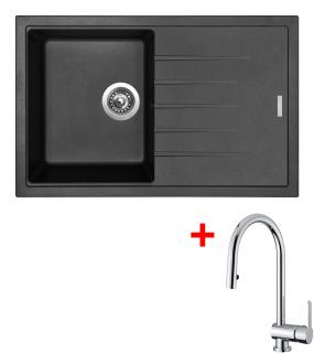 Set Sinks BEST 780 Metalblack + MIX P chróm