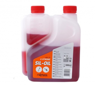 Dvojtaktný olej 500 ml SIL-OIL (OLEJ pre 2 taktné motory SIL-OIL 500ml)
