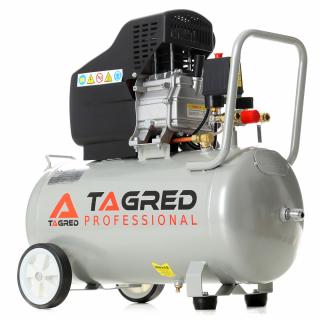 Tagred TA301 (Olejový kompresor TAGRED TA301 50L 2.8KW s efektívnou účinnosťou 110L/min. a separátorom (filtráciou vzduchu))