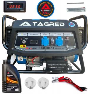 Tagred TA3500GKX (Tagred TA3500GKX - jednofázová benzínová elektro centrála s el. štartovaním- 3500W)