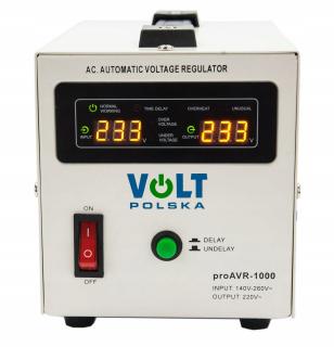 Volt proAVR 1000 VA (Externý stabilizátor napätia pre elektrocentrály do 1000W)