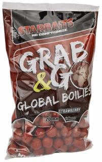 Boilies Global Strawbery Jam 20mm 1kg (Starbaits)