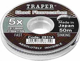 Fluorocarbon Ghost 50m  (Trap 29112-4)