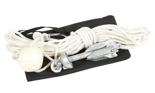 Kotva s lanom 9m na Belly Boat (Sparrow)