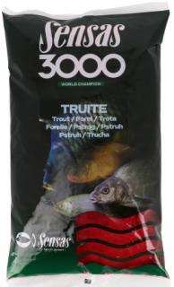 Krmivo 3000 Trout Red 800g - Pstruh červený (Sensas)