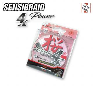 Sakura Spletaná šnúra Sensibraid 4x 150m žltá