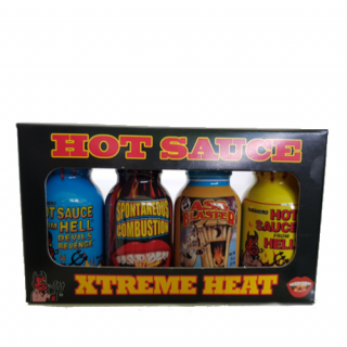 Xtreme Heat Hot Minis Ass Blasterb &amp; Co, 4x22ml