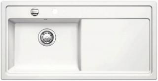 BLANCO ZENAR XL 6 S - ľavý s excentrom - krištáľovo biela (sifón komplet)