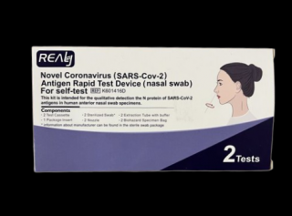 2 ks Antigénový test - výterový COVID-19 REALY TECH