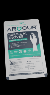 Sterilné chirurgické latexové rukavice ARMOUR Powder-free 2 ks 7,0