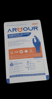 Sterilné chirurgické latexové rukavice ARMOUR Powdered 2 ks 7,0
