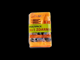Univerzálna utierka z mikrovlákna 40x40 cm MULTIPACK 3+1