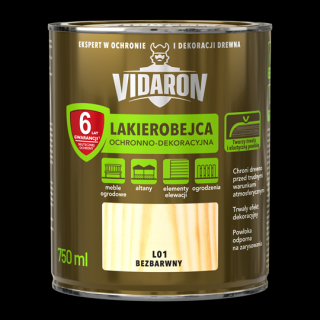 Laková Lazúra 0,75 L lesk (Hrubovrstvá lazúra na drevo)