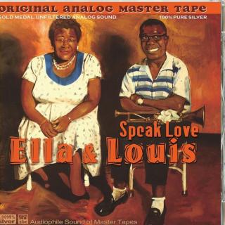 ABC Records Ella Fitzgerald &amp;amp; Louis Armstrong - Speak Love (Referenčné CD / HD Mastering / Natural Dynamics / Made in Germany / Limitovaná edícia / 6N 99,9999% striebro / AAD)