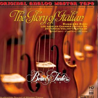 ABC Records Ruggiero Ricci - The Glory of Italian (HD-Mastering CD - ABC Record - Live From Studio - Grand Master AAD / Limitovaná edícia / 6N 99.9999% Silver)