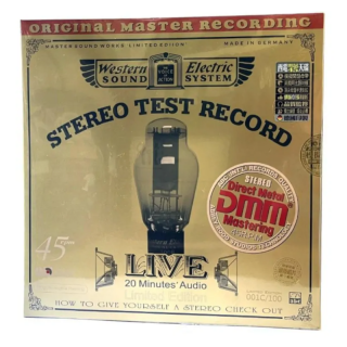 ABC Records Tannoy Stereo Test Record 85th Limited Edition 001C/100 (LP Sampler - LP Sampler Tannoy 85th British Sound)