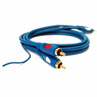 Analogis Phono RCA Cable Straight 1,0m (Kvalitný smerový RCA Phono prepojovací kábel)